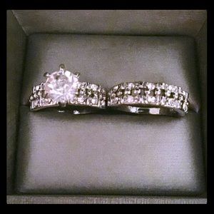 Big & Bold Stainless Steel Wedding Set Size 9